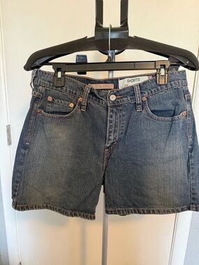 Levi's 515 Denim Shorts in Dark Blue